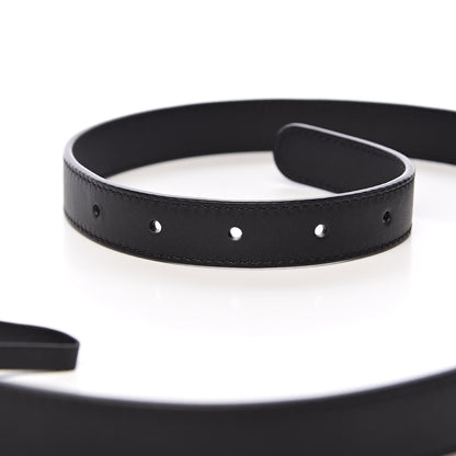Gucci Calfskin Double G 20mm Belt 80 32 Black 5 of 6