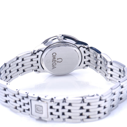 Omega Stainless Steel Mother of Pearl 24mm De Ville Prestige Quartz Watch 424.10.24.60.05.001 4 of 7