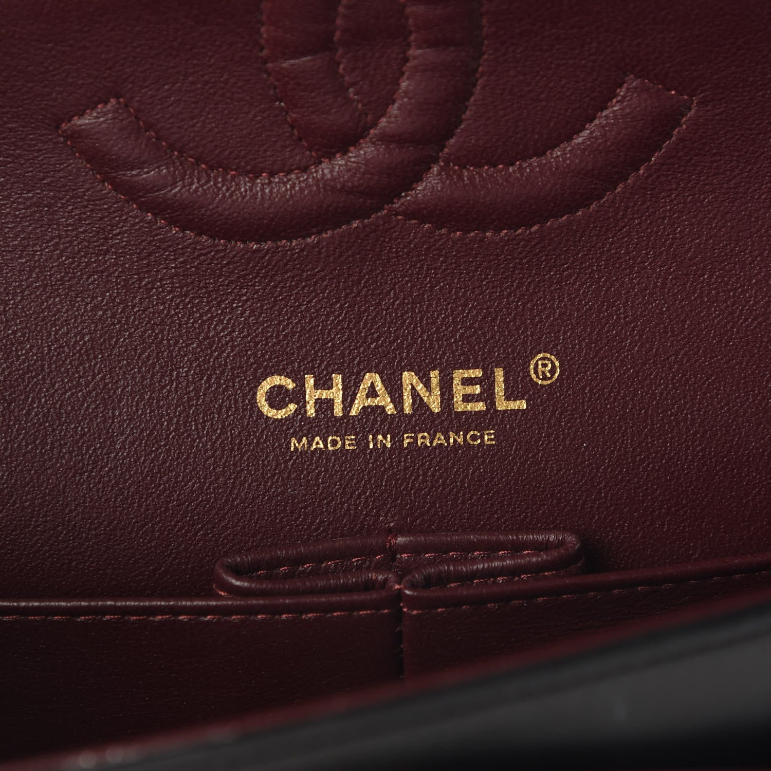 Chanel Lambskin Quilted Medium Double Flap Black 5 of 9