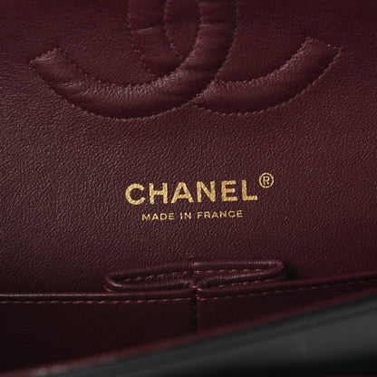 Chanel Lambskin Quilted Medium Double Flap Black 5 of 9