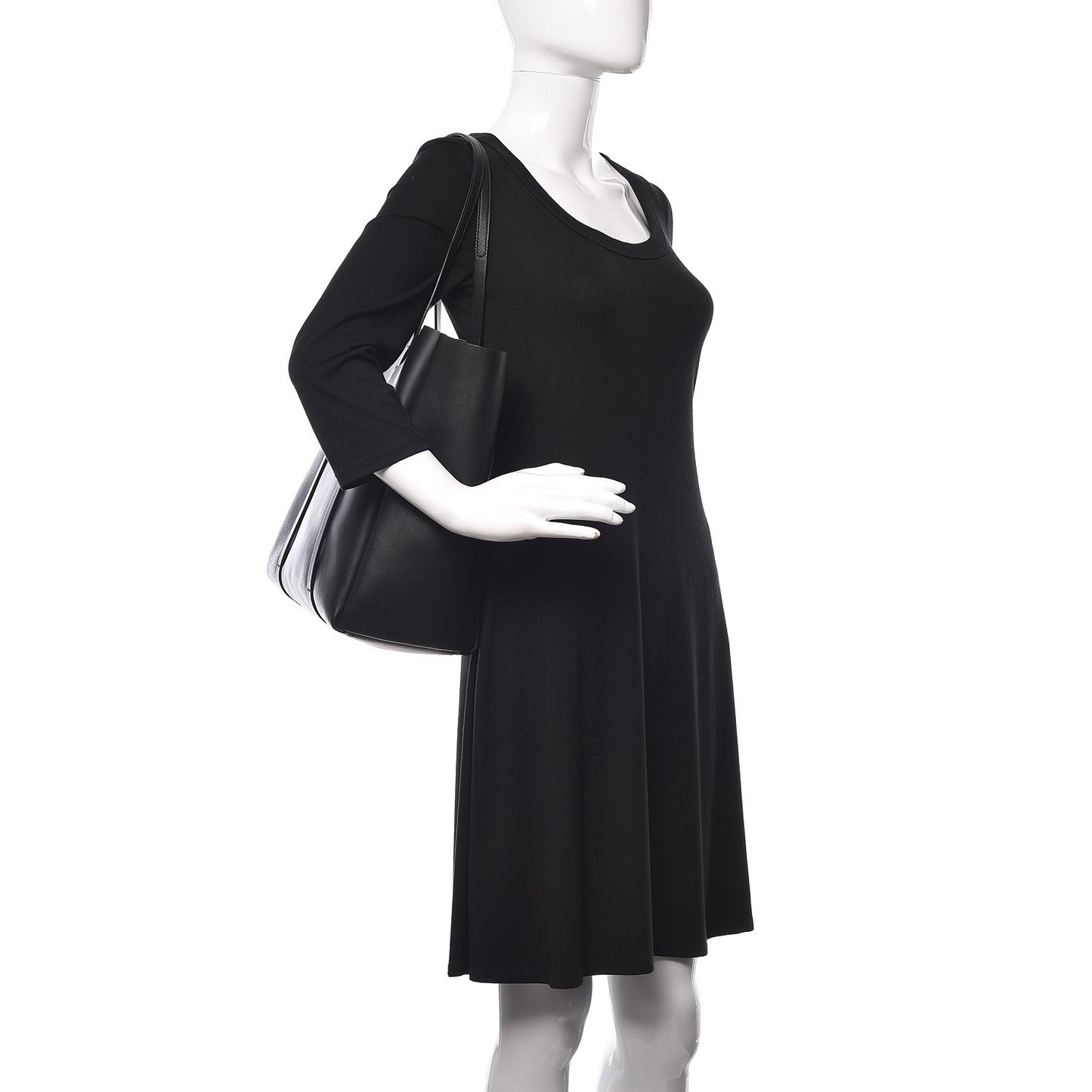 Calfskin Small Everyday Tote Black