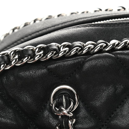 Chanel Calfskin Chain Around Bowler Black 19 of 20