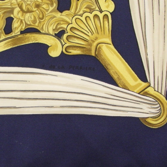 Hermes Silk Scarf Etriers Stirrups 4 of 6