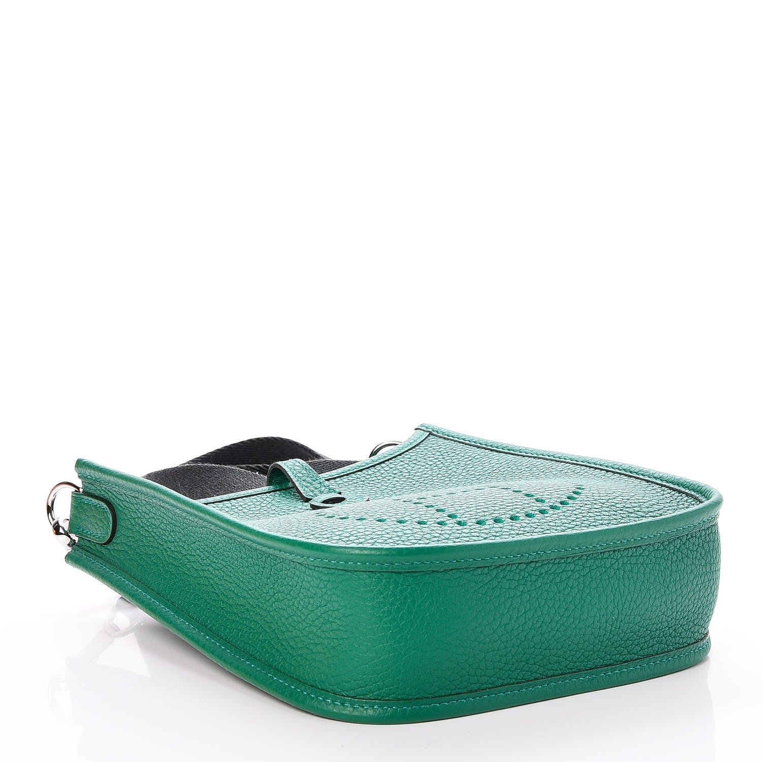 Hermes Taurillon Clemence Amazone Evelyne TPM Vert Vertigo 4 of 8