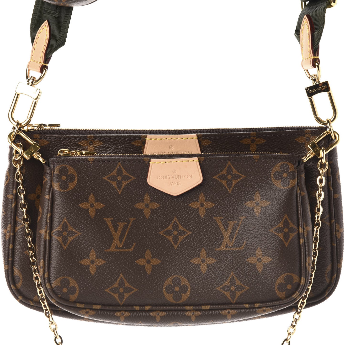 Monogram Multi Pochette Accessories Kaki