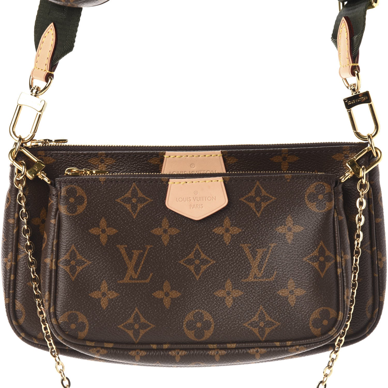 Louis Vuitton Monogram Multi Pochette Accessories Kaki 13 of 13