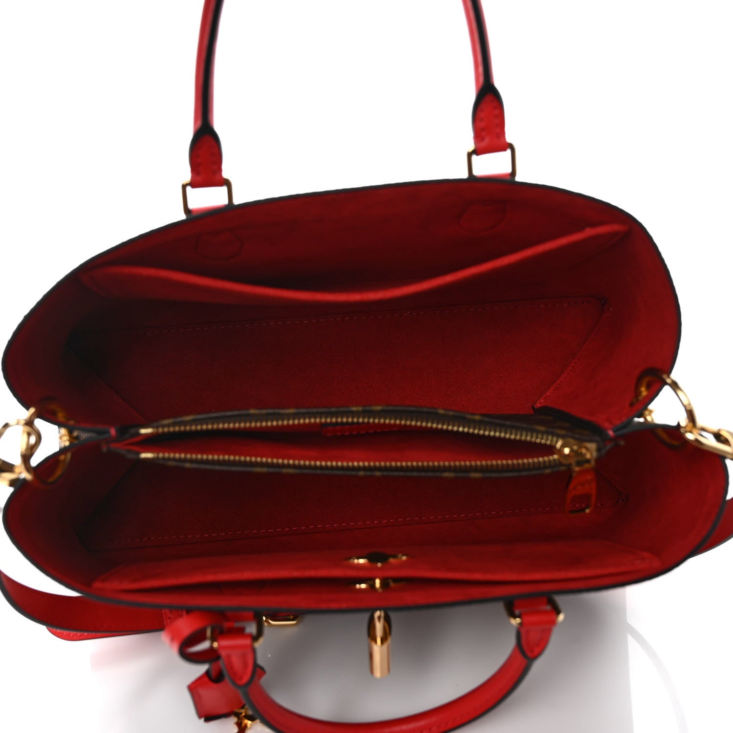 Louis Vuitton Monogram Flower Tote Coquelicot 5 of 8