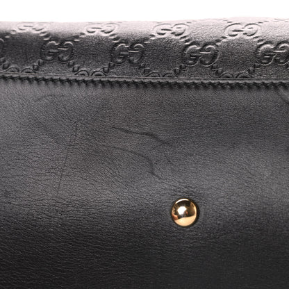 Gucci Soft Guccissima Signature Top Handle Tote Bag Black 16 of 17