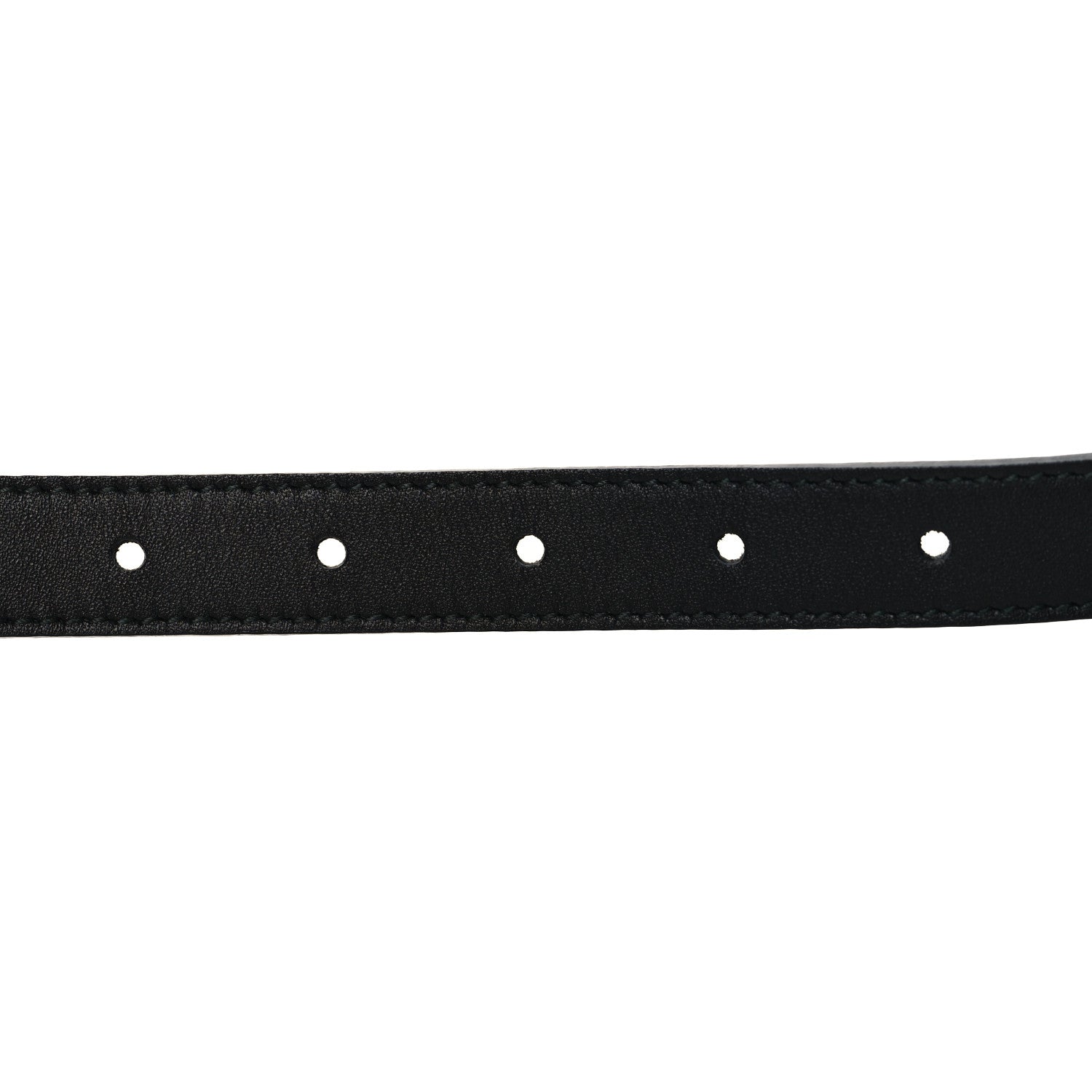 Gucci Calfskin Double G 20mm Belt 85 34 Black 4 of 5