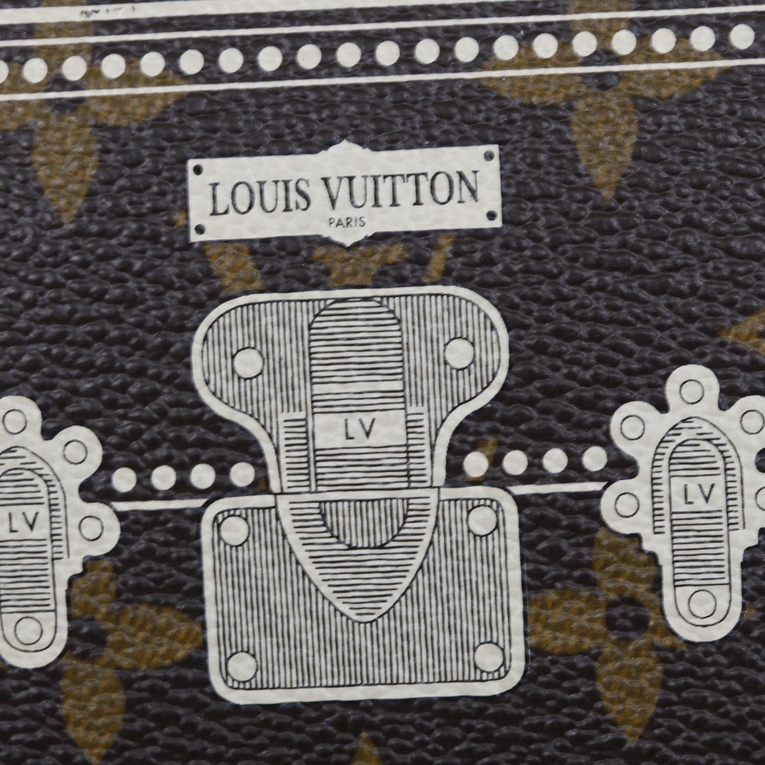 Louis Vuitton Monogram Malle Blanche Small Ring Agenda PM 8 of 11