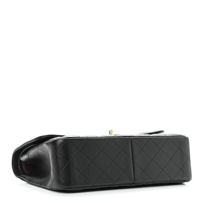 Chanel Caviar Quilted Jumbo Double Flap Black 4 of 13