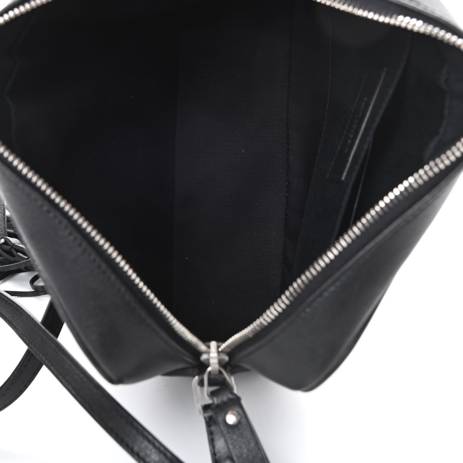 Saint Laurent Lambskin Monogram Small Lou Camera Bag Black 5 of 13