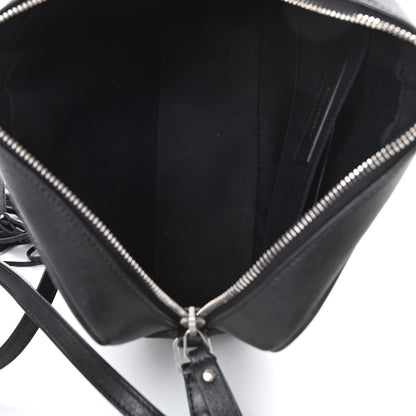 Saint Laurent Lambskin Monogram Small Lou Camera Bag Black 5 of 13