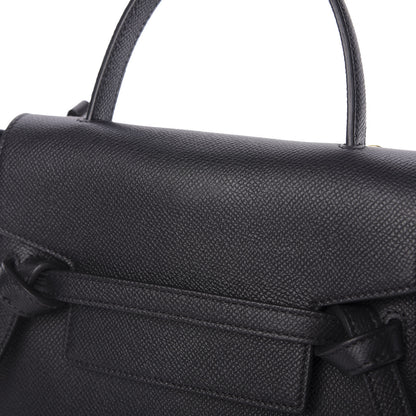 Celine Grained Calfskin Nano Belt Bag Black 11 of 11