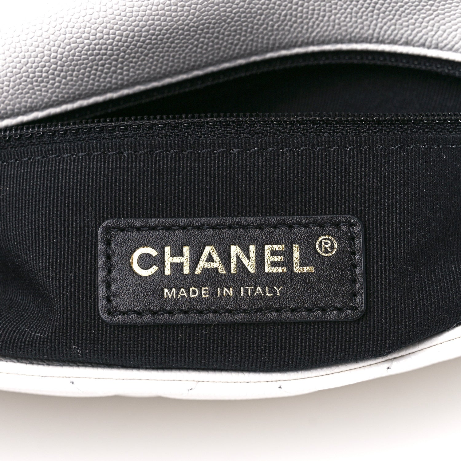 Chanel Caviar Quilted Small CC You Flap White 7 of 12