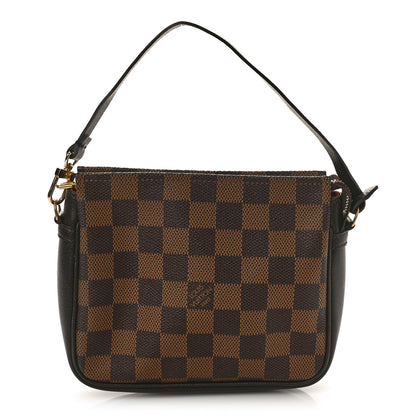 Louis Vuitton Damier Ebene Trousse Make Up Bag Pochette 1 of 8