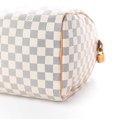 Louis Vuitton Damier Azur Speedy 30 6 of 8