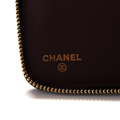 Chanel Caviar Quilted Large Zip Around Organizer Wallet Black 5 of 7