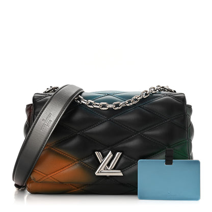 Louis Vuitton Lambskin Malletage GO-14 PM Hologram 1 of 9