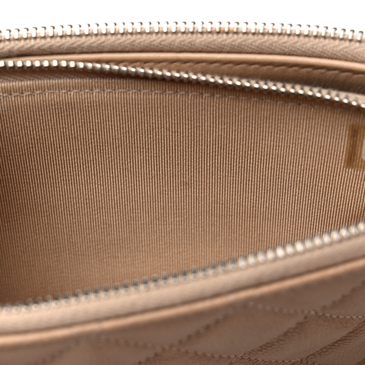 Chanel Caviar Quilted Small Clutch With Chain Beige 13 of 14