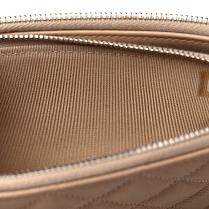 Chanel Caviar Quilted Small Clutch With Chain Beige 13 of 14