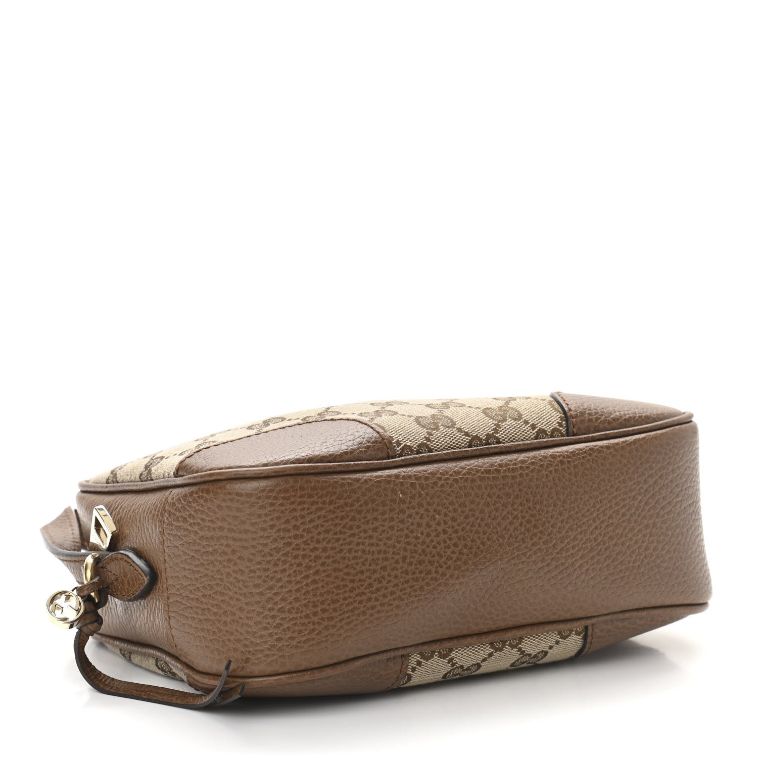Gucci Monogram Mini Bree Messenger Bag Beige Tabacco 4 of 11