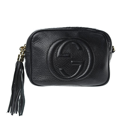 Gucci Pebbled Calfskin Small Soho Disco Bag Black 1 of 15