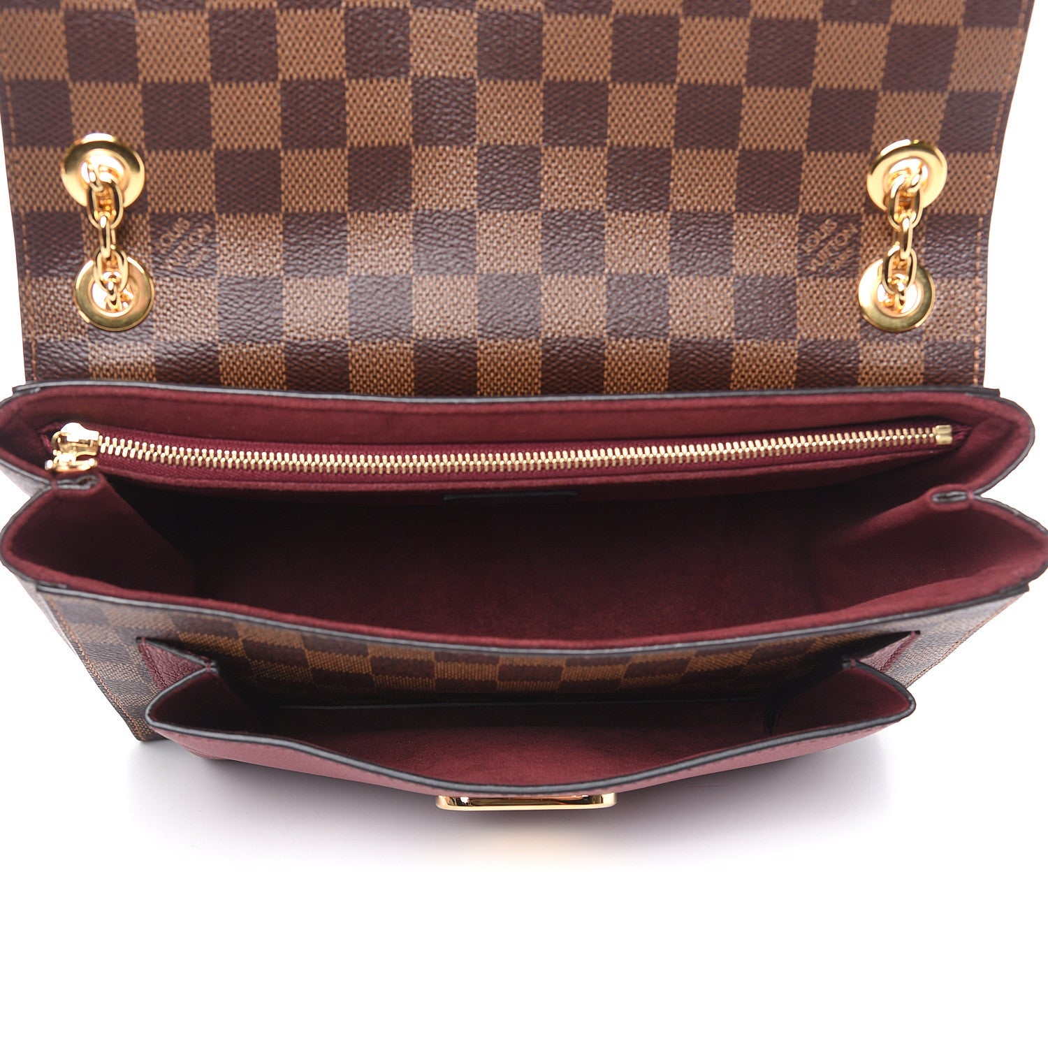 Louis Vuitton Damier Ebene Vavin PM Bordeaux 5 of 9
