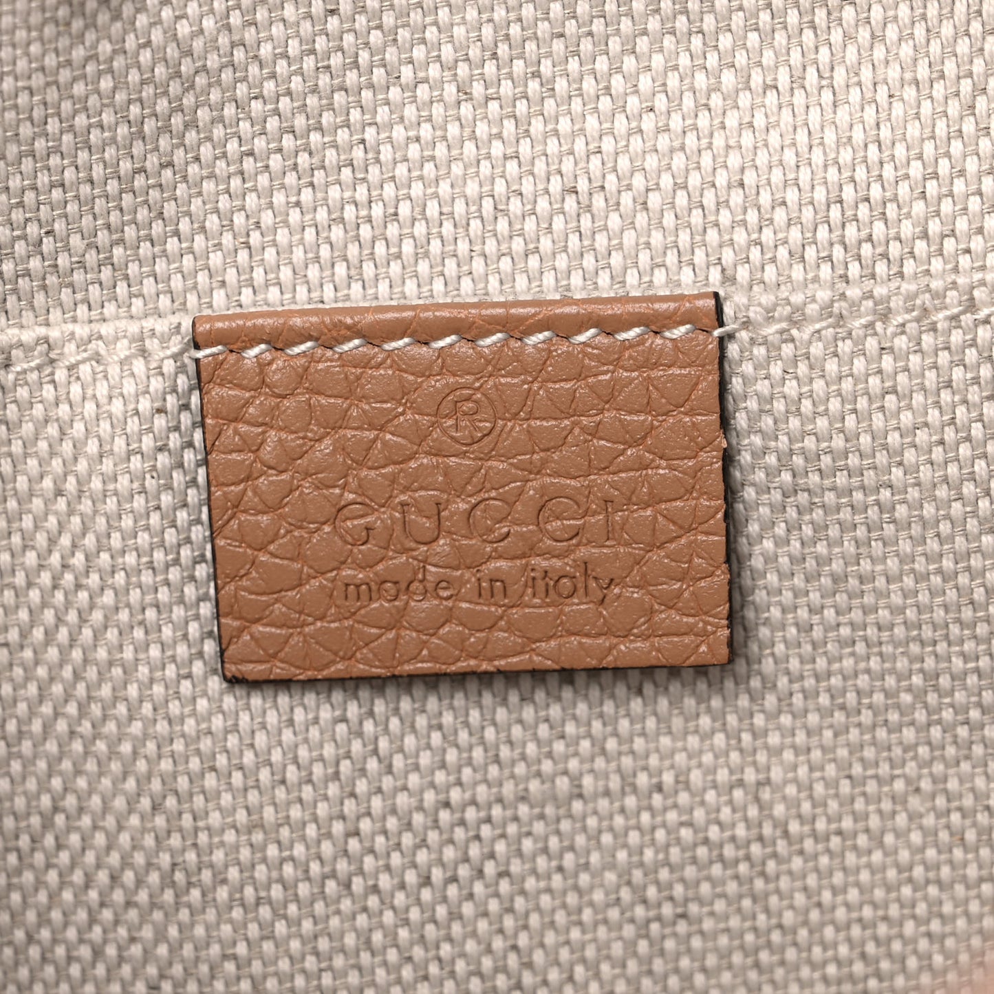 Pebbled Calfskin Small Soho Disco Bag Camelia