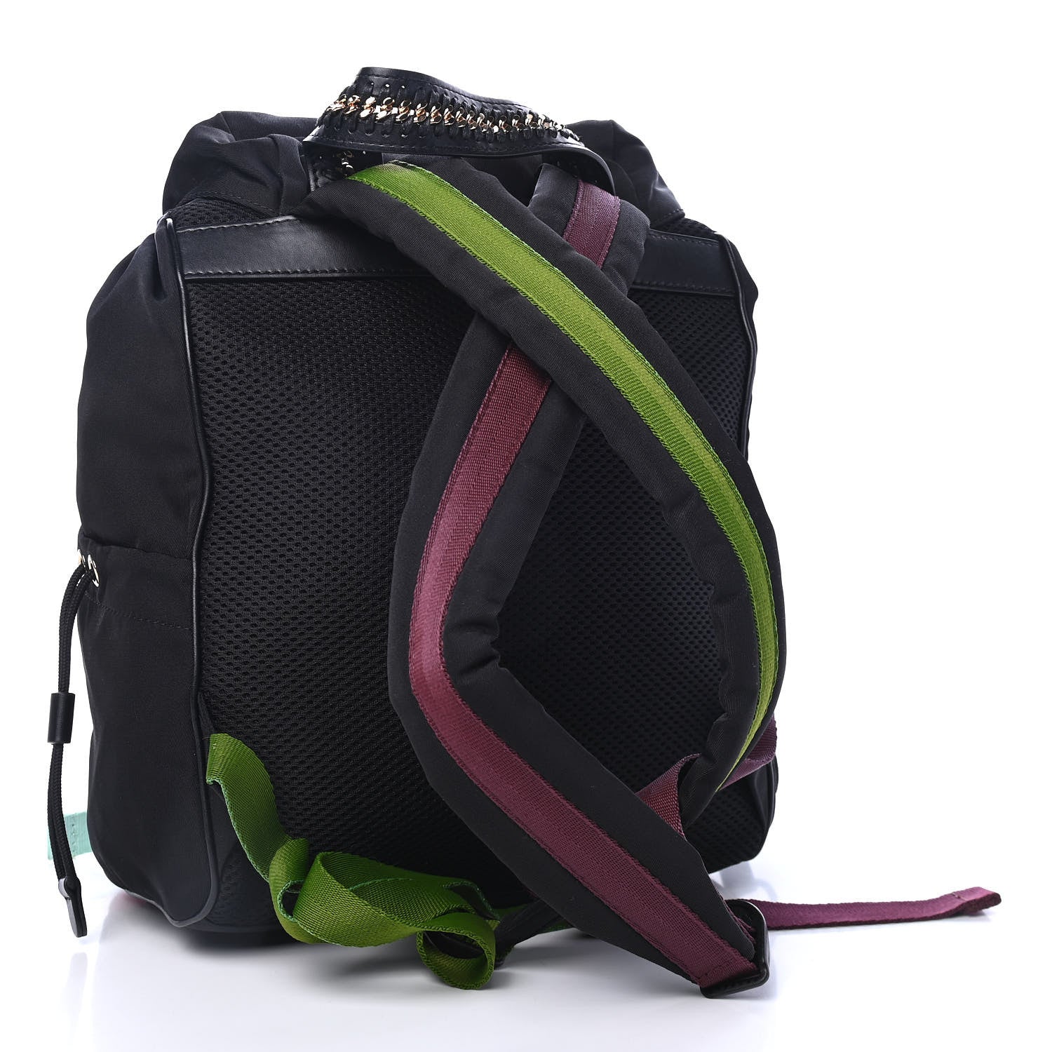 Stella McCartney Eco Nylon Falabella Go Mountain Backpack Black Multi 2 of 4