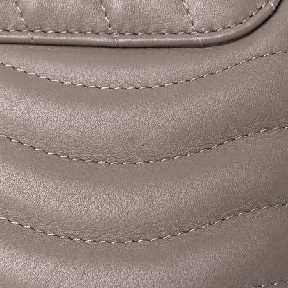 Louis Vuitton Calfskin LV New Wave Chain Bag Taupe 14 of 15