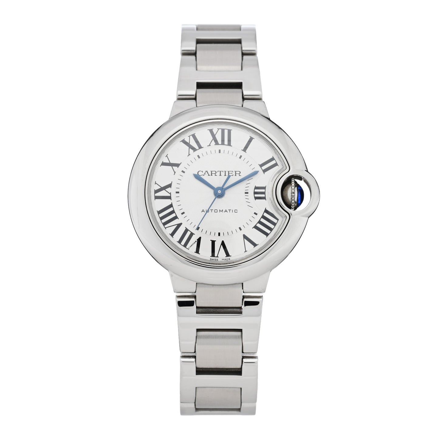 Stainless Steel 33mm Ballon Bleu De Cartier Automatic Watch