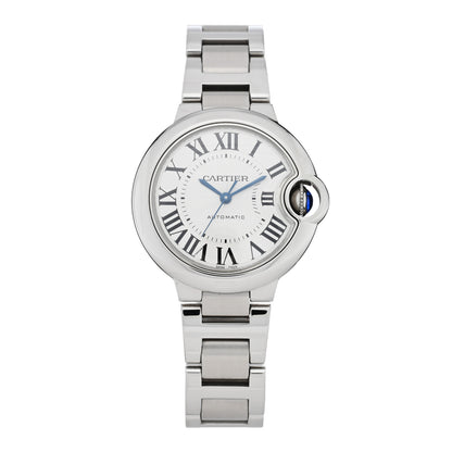 Cartier Stainless Steel 33mm Ballon Bleu De Cartier Automatic Watch 1 of 4