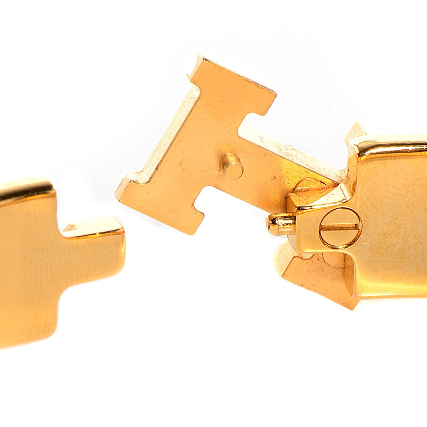 Narrow Enamel Clic Clac H Bracelet PM Capucine