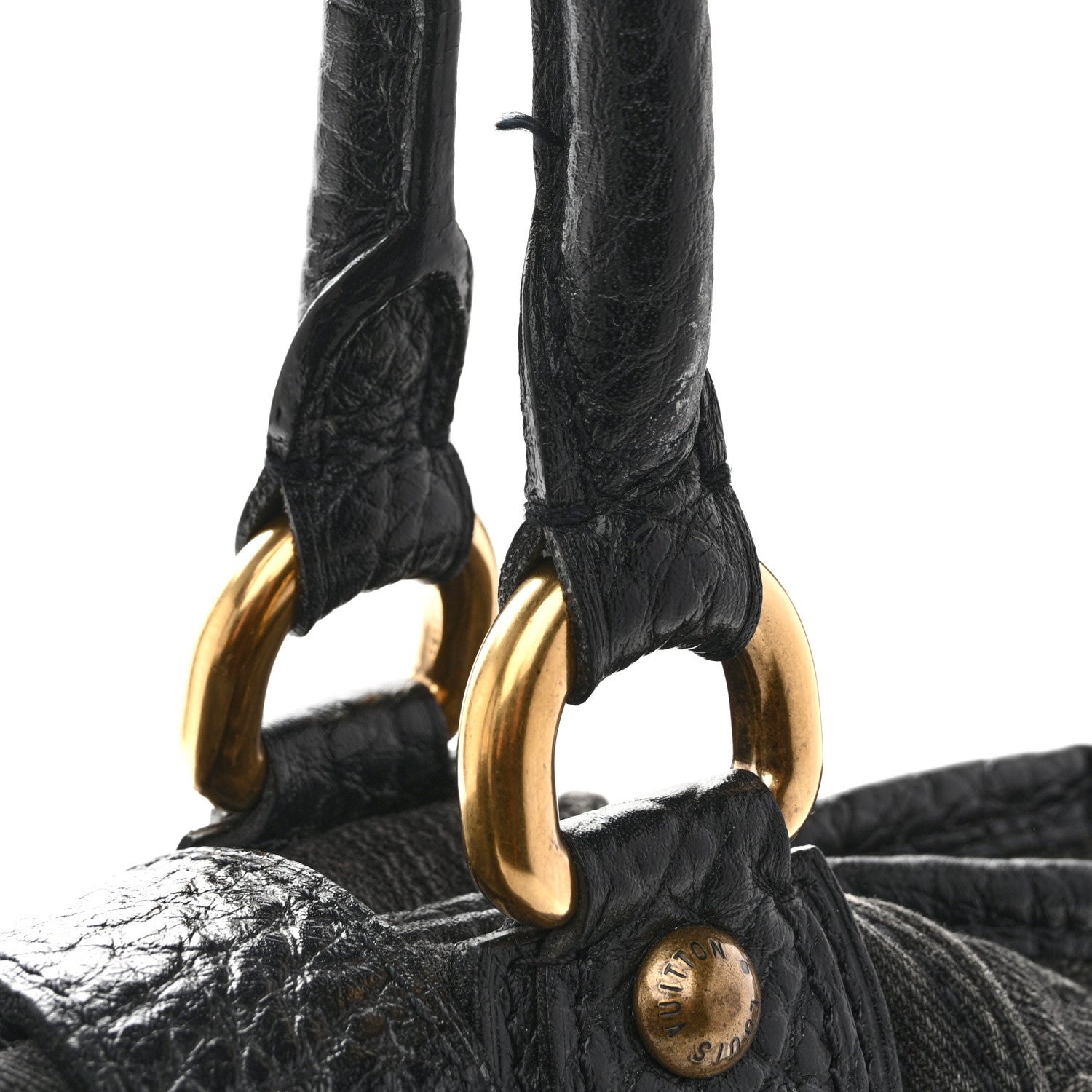 Louis Vuitton Denim Neo Cabby MM Black 11 of 14