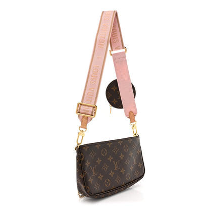 Louis Vuitton Monogram Multi Pochette Accessories Rose Clair 3 of 16