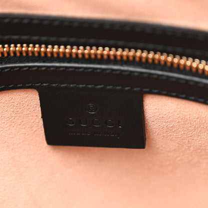 Gucci Suede Patent Web Medium Ophidia Top Handle Dome Bag Nocciola Black 6 of 10