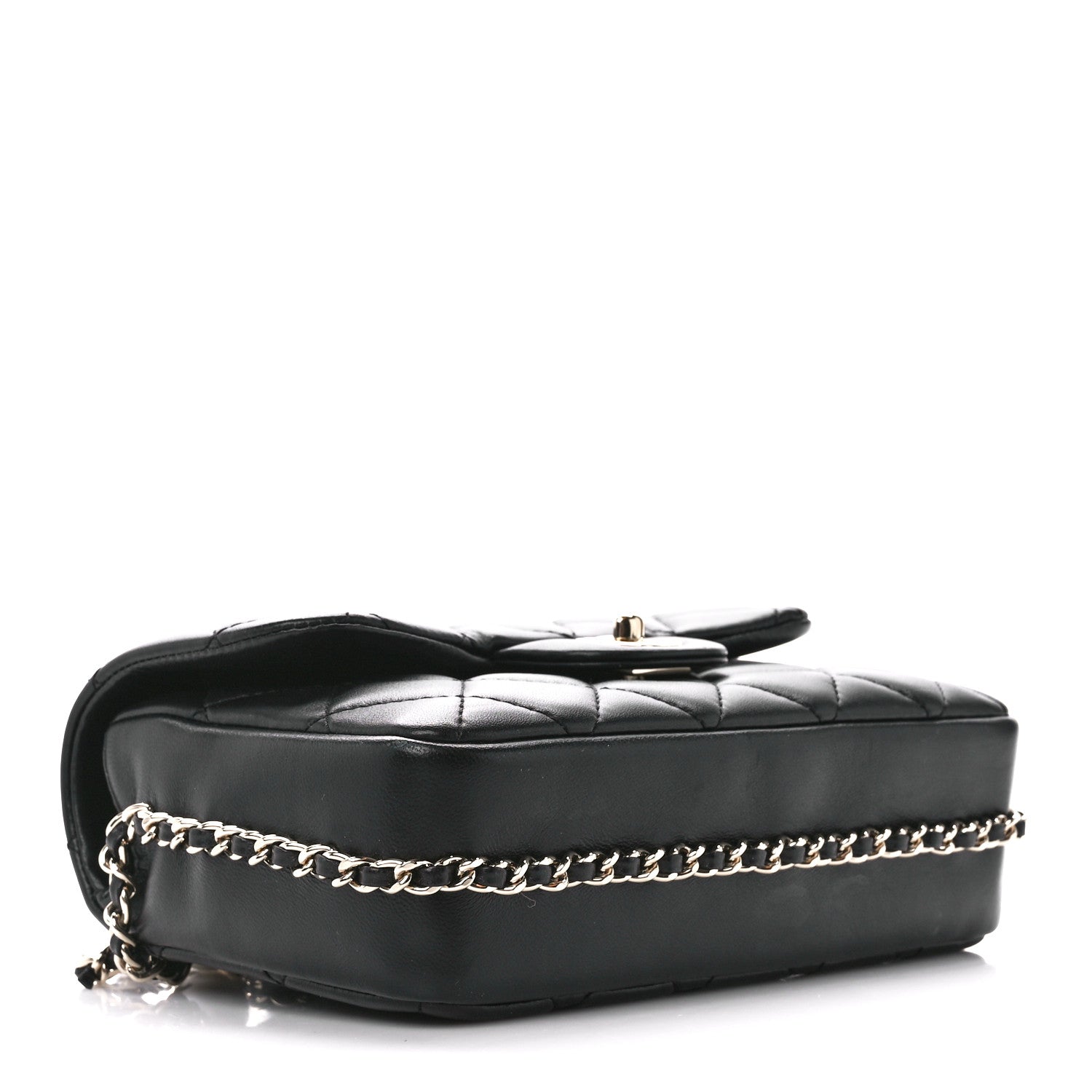 Chanel Lambskin Quilted Small My Precious Flap Black 4 of 11