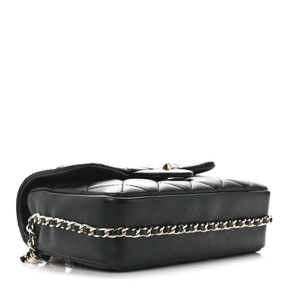 Chanel Lambskin Quilted Small My Precious Flap Black 4 of 11