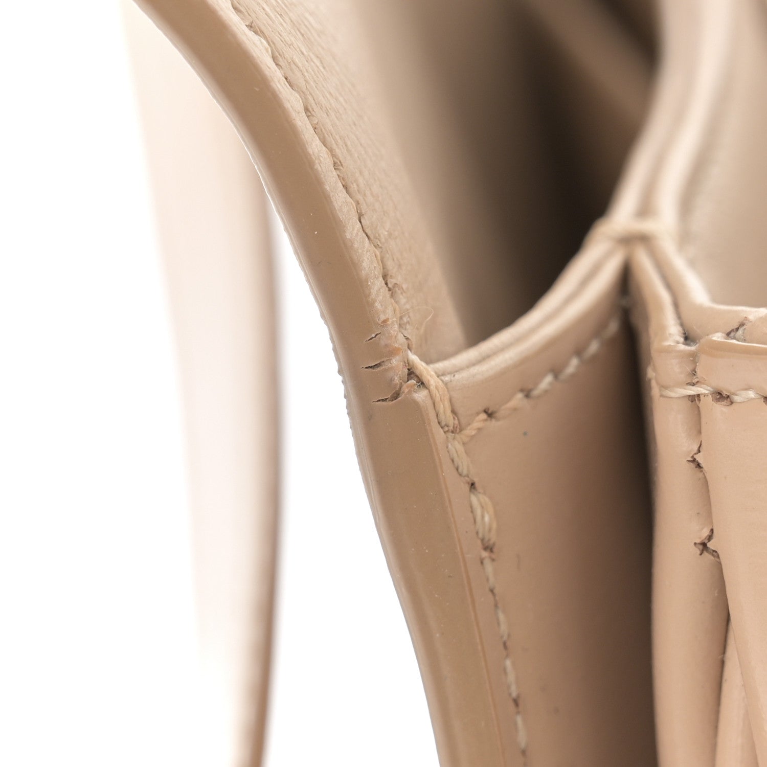 Celine Shiny Calfskin Teen Triomphe Nude 1634529 – FASHIONPHILE