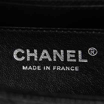 Chanel Caviar Quilted Jumbo Single Flap Black 8 of 11