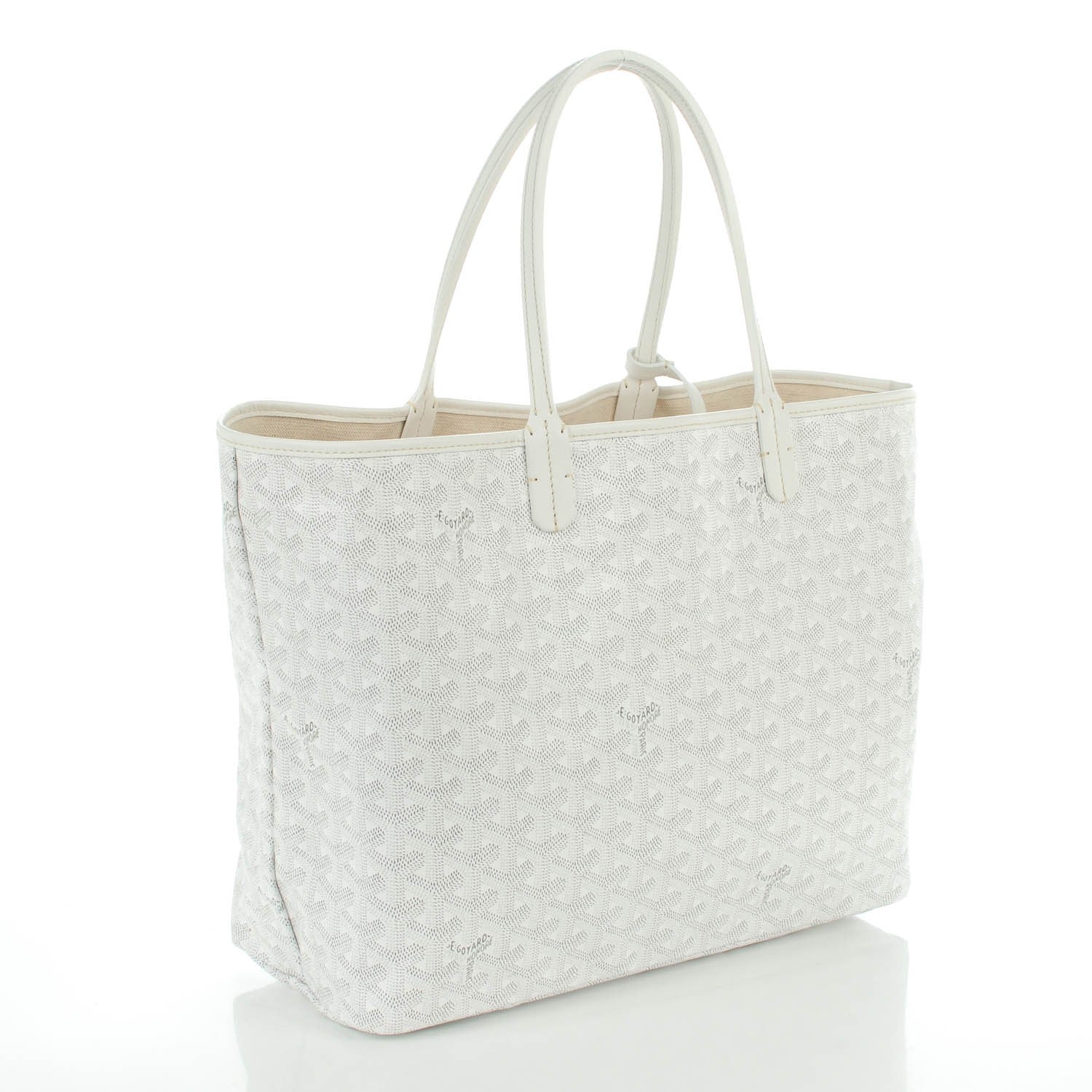 Goyard Goyardine Saint Louis PM White 4 of 9