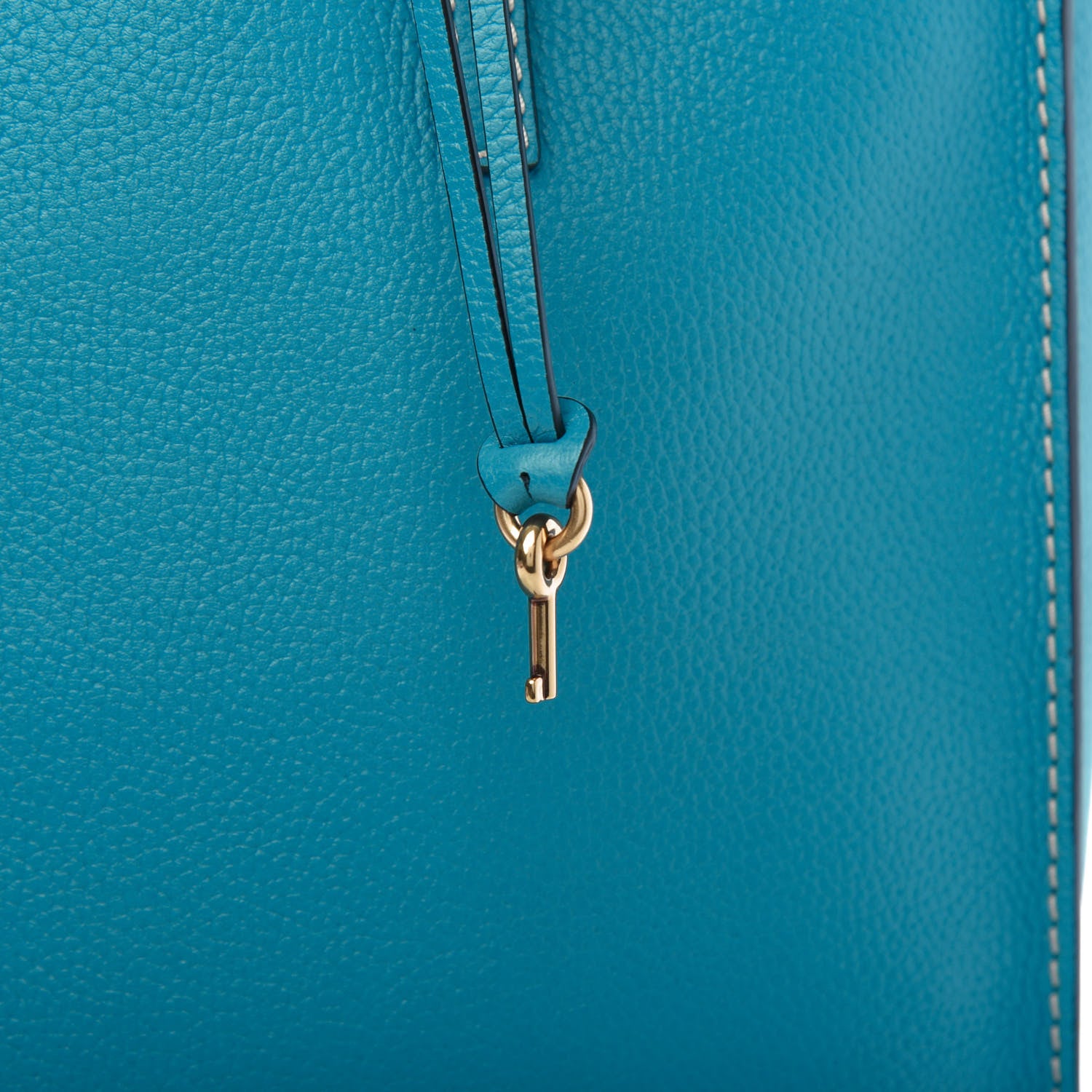 Marc Jacobs Grained Calfskin Grind Shopper Tote Blue 11 of 12