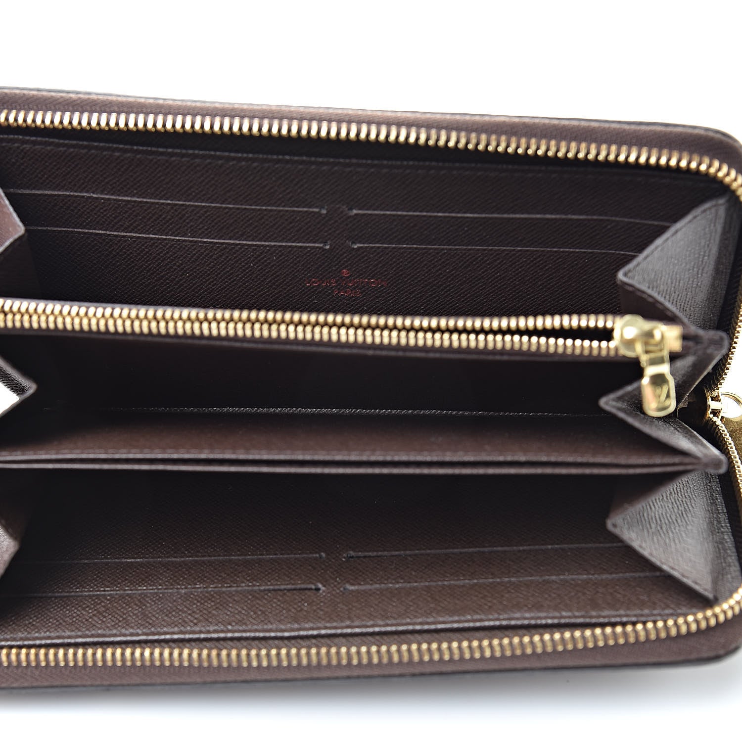 Louis Vuitton Damier Ebene Zippy Wallet 5 of 10
