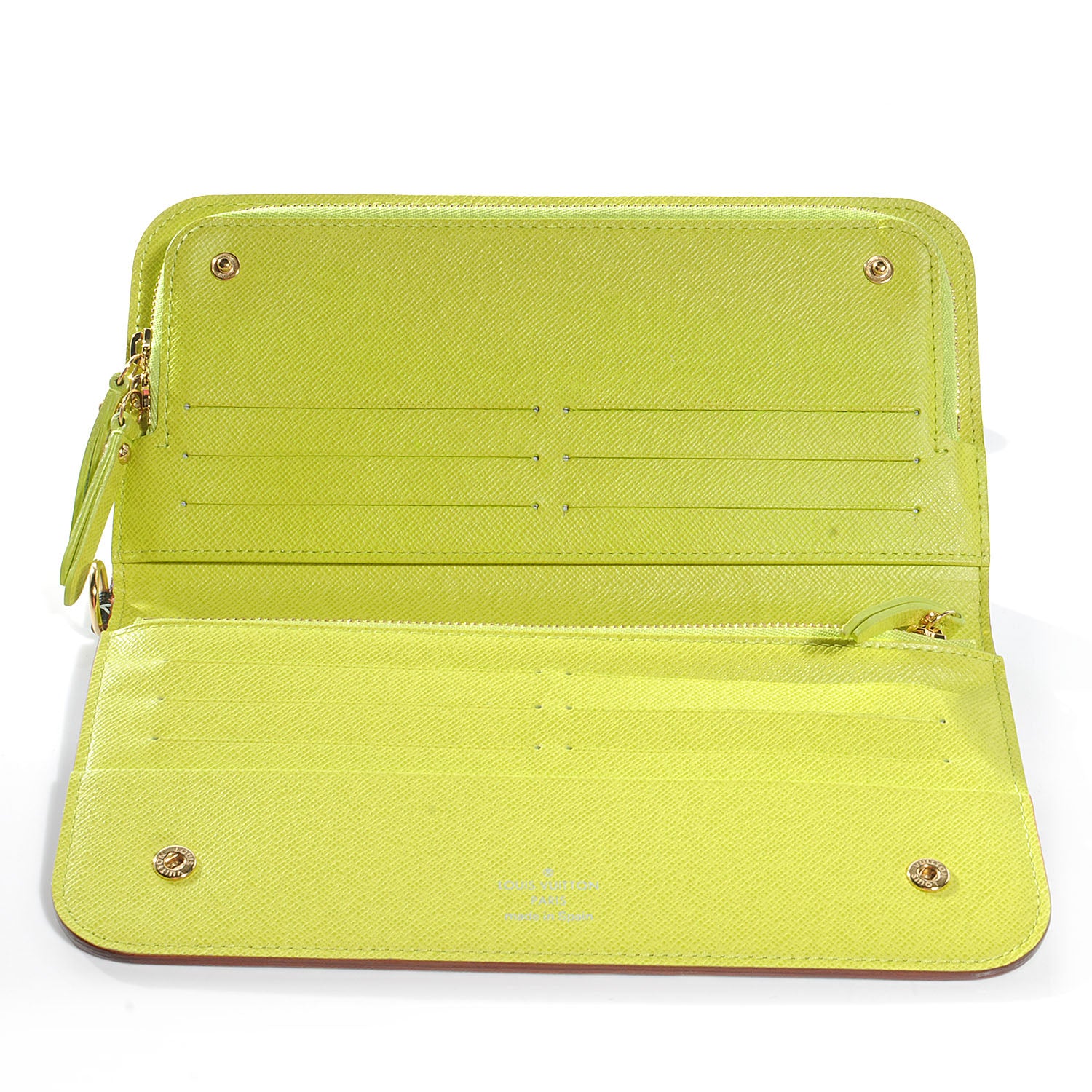 Louis Vuitton Monogram Multicolor Insolite Wallet Pistache 6 of 8