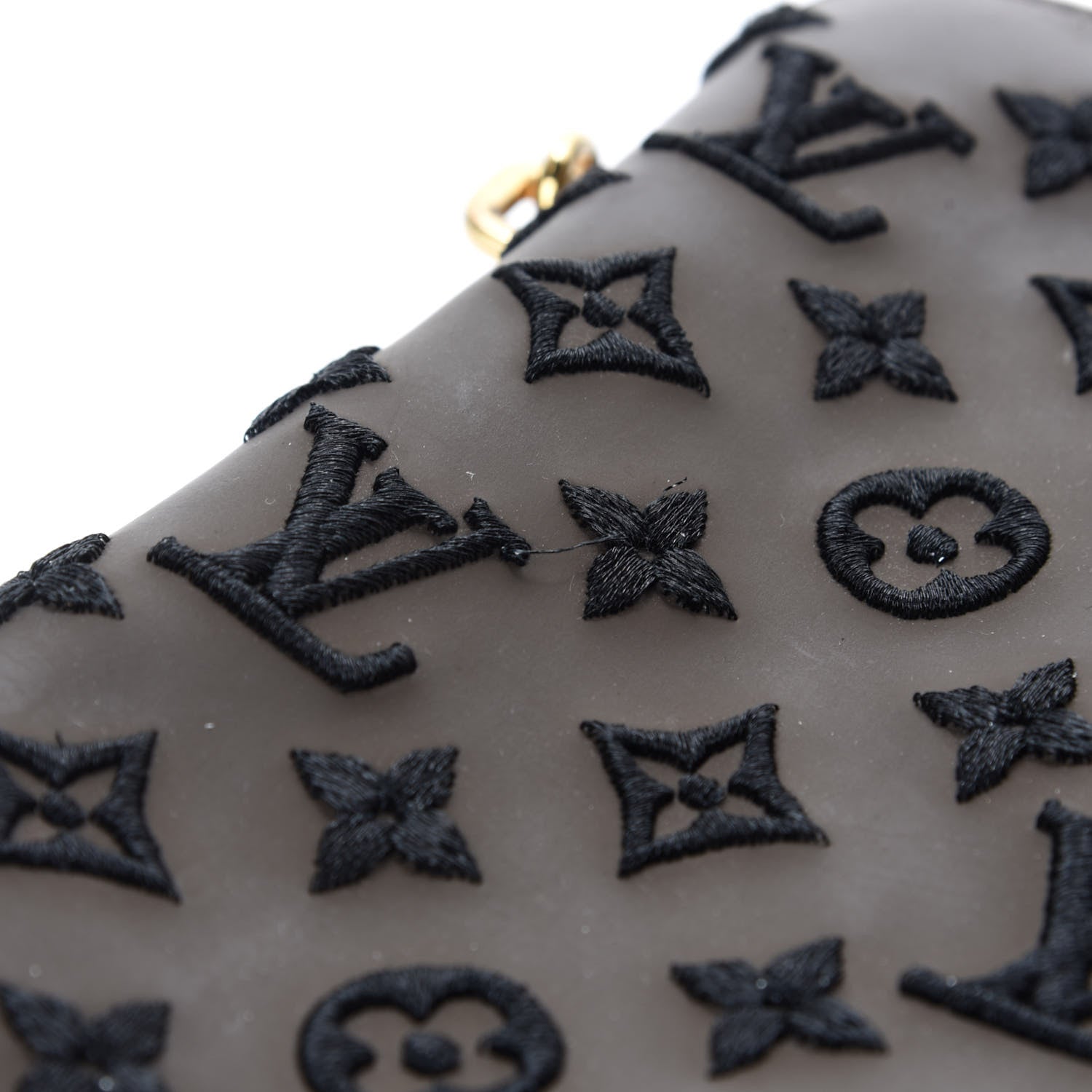 Louis Vuitton Monogram Addiction Vertical Lockit MM Brown 9 of 12