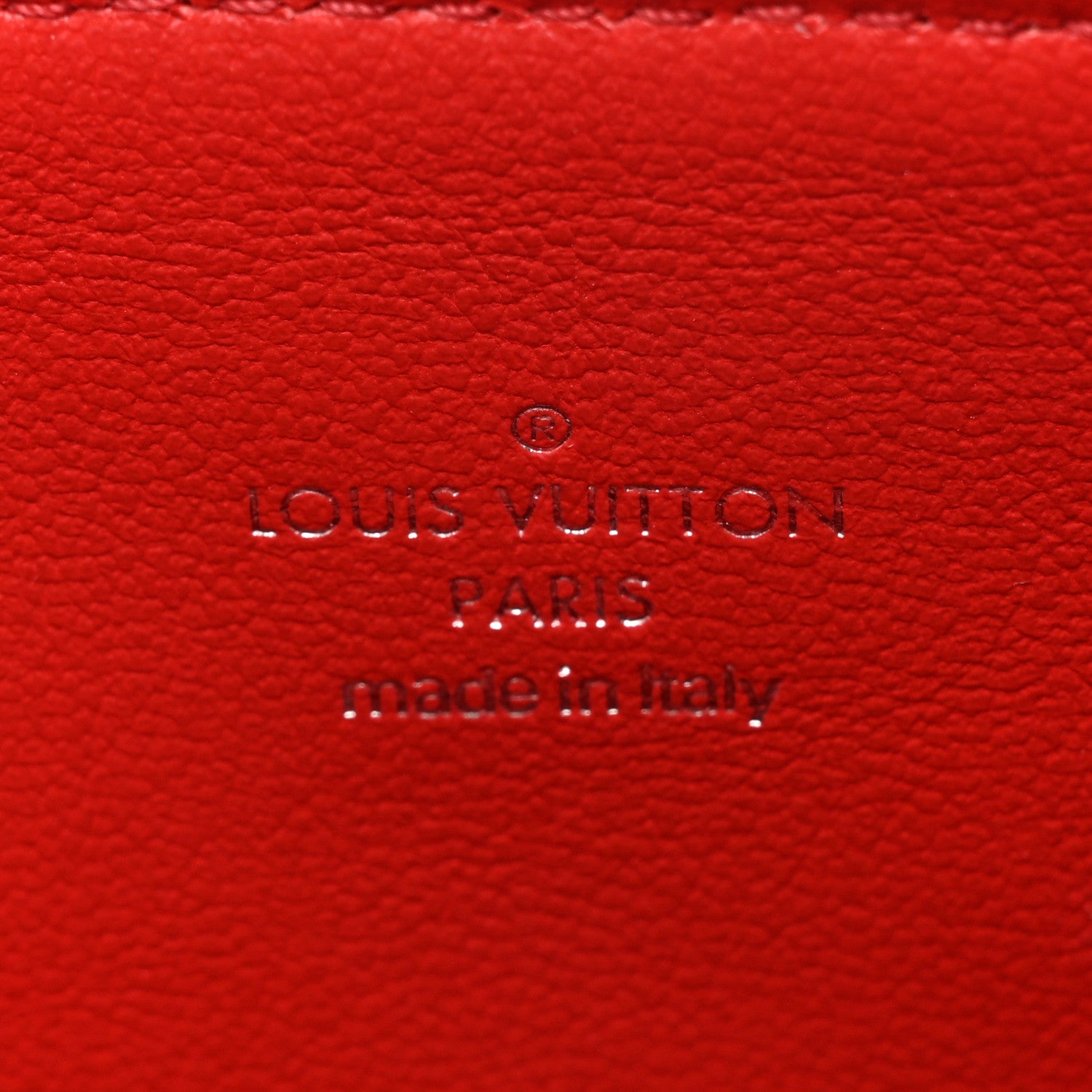 Louis Vuitton Lambskin Embossed Monogram Coussin PM Bleu 8 of 11