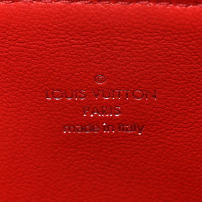 Louis Vuitton Lambskin Embossed Monogram Coussin PM Bleu 8 of 11