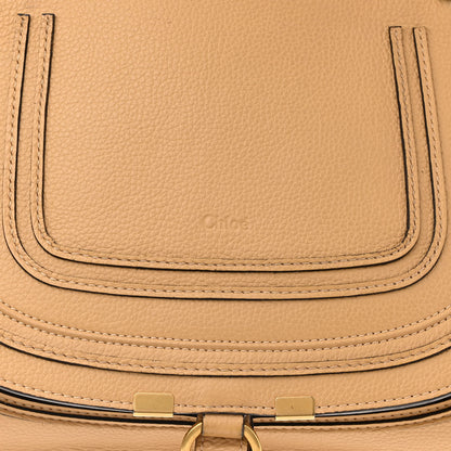Chloe Calfskin Medium Marcie Satchel Sand Shell 8 of 14