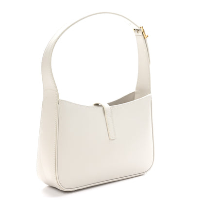 Saint Laurent Smooth Calfskin Le 5 A 7 Hobo Blanc Vintage 3 of 9